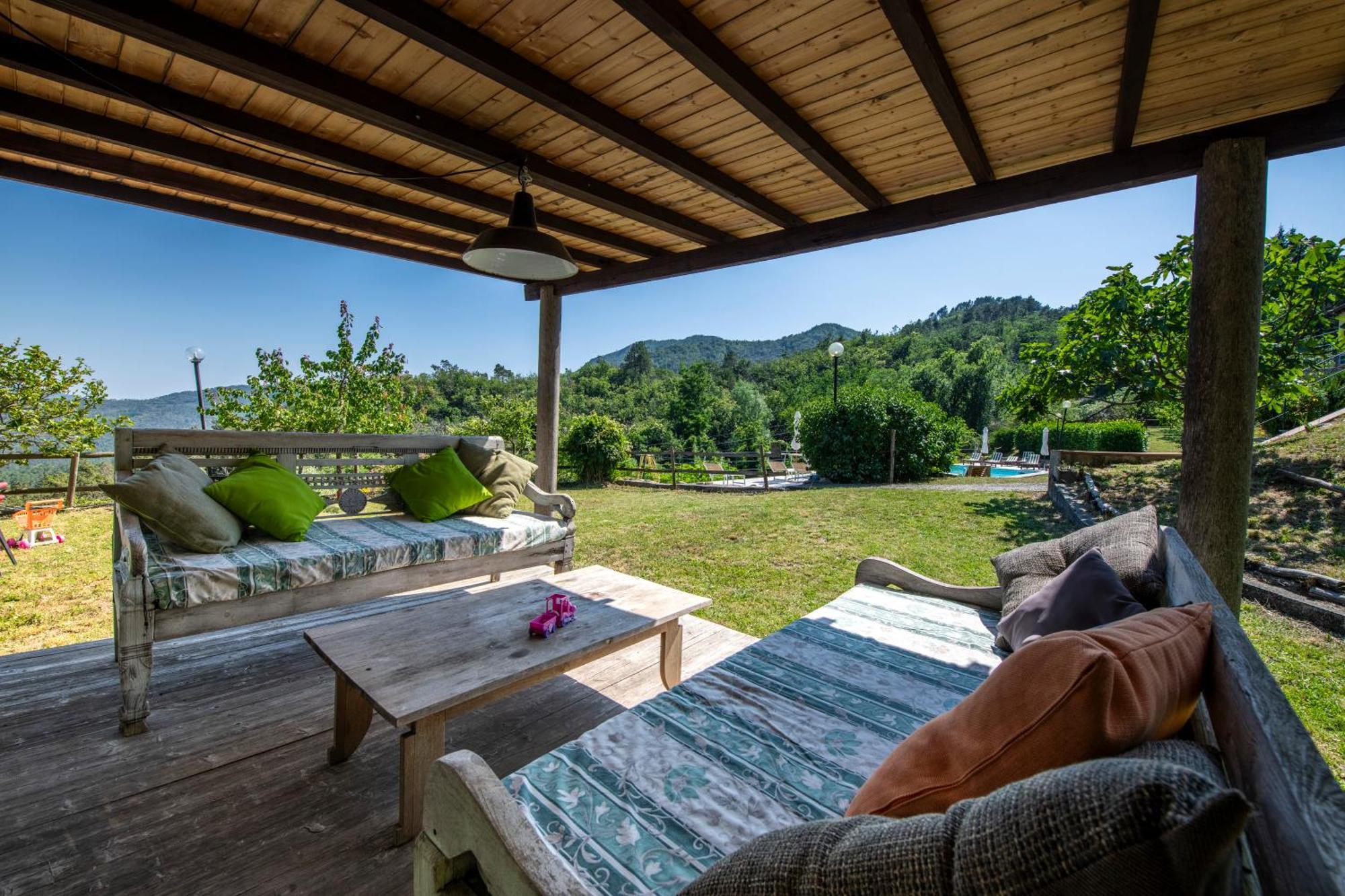 211 - Appartamento Acacia, Terrazza Giardino E Piscina Carro Bagian luar foto