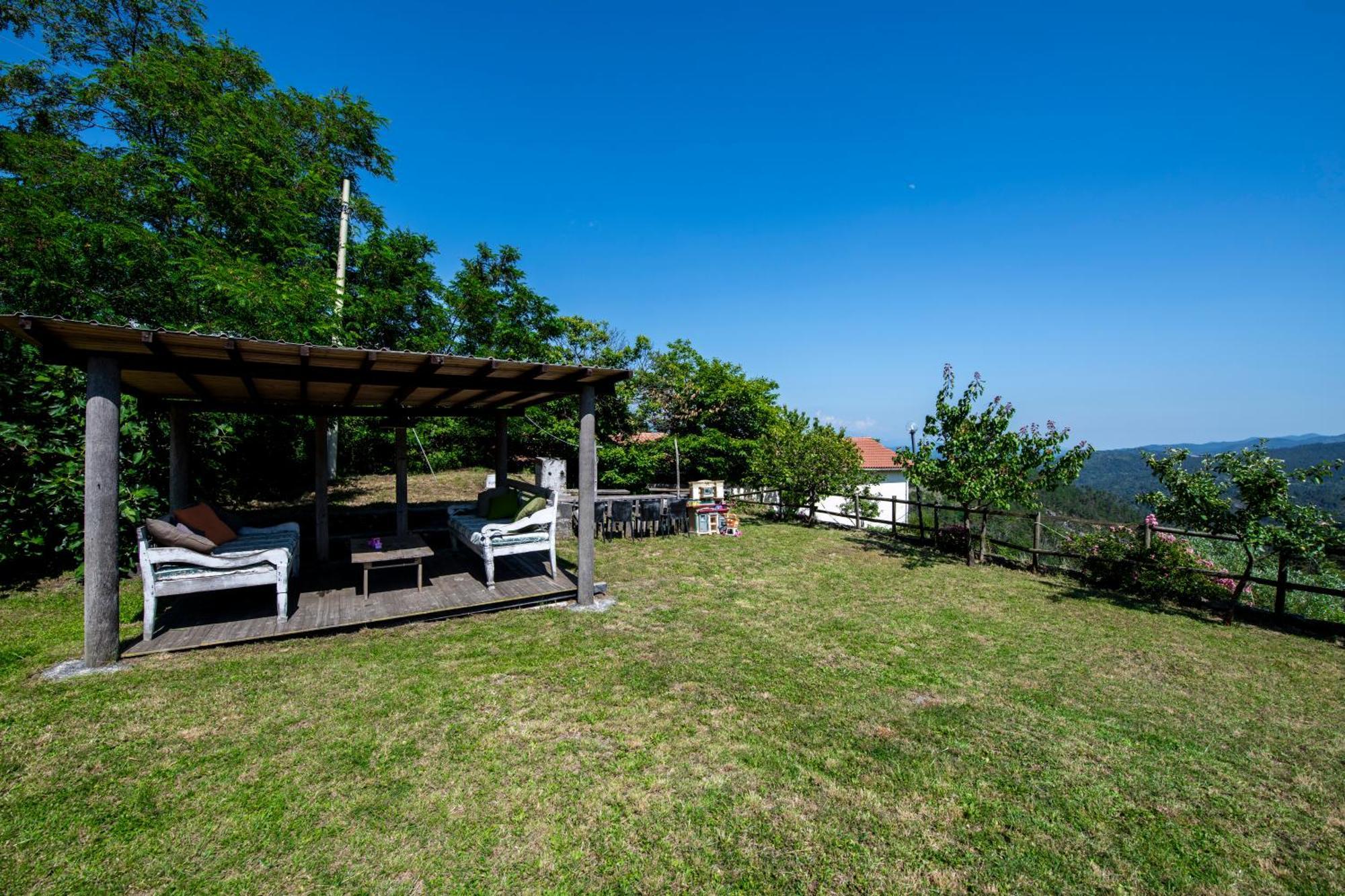 211 - Appartamento Acacia, Terrazza Giardino E Piscina Carro Bagian luar foto